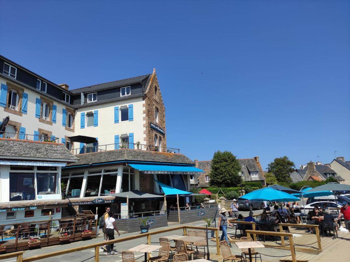 Hotel Des Rochers Perros-Guirec Bagian luar foto
