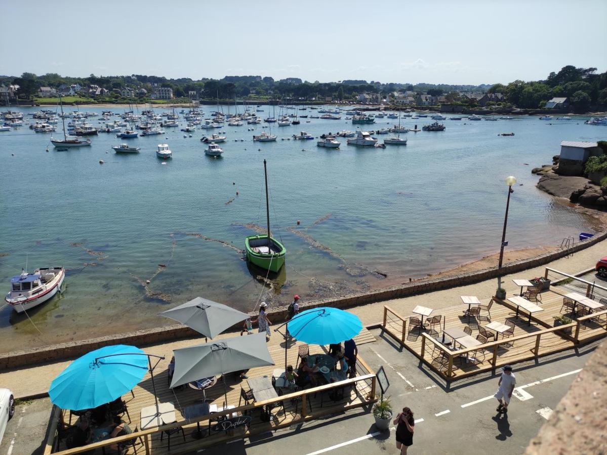 Hotel Des Rochers Perros-Guirec Bagian luar foto