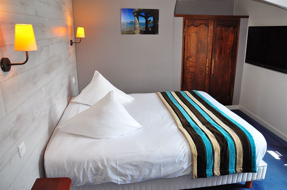 Hotel Des Rochers Perros-Guirec Bagian luar foto