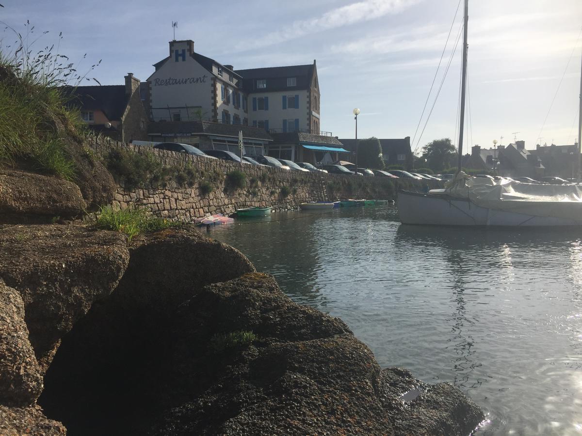 Hotel Des Rochers Perros-Guirec Bagian luar foto