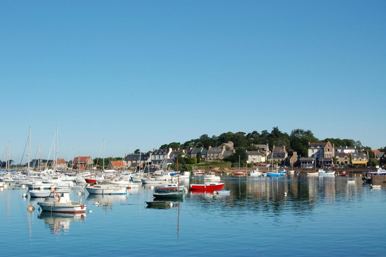 Hotel Des Rochers Perros-Guirec Bagian luar foto